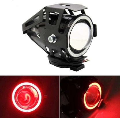 U7 Mini Fog Light Single PCS Red Ring