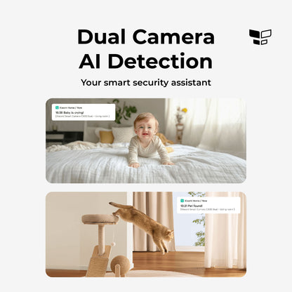 XIAOMI C300 Dual Smart 3MP Dual-Lens Security Camera with Dual-Band Wi-Fi 6 Camera