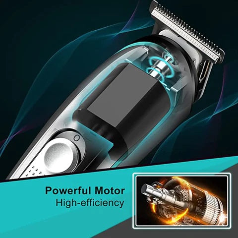 VGR V-055 Professional Rechargeable Cordless Electric Hair Clippers Trimmer Haircutting Kit with 4 Guide Combs for Men (3, 6, 9, 12 mm)