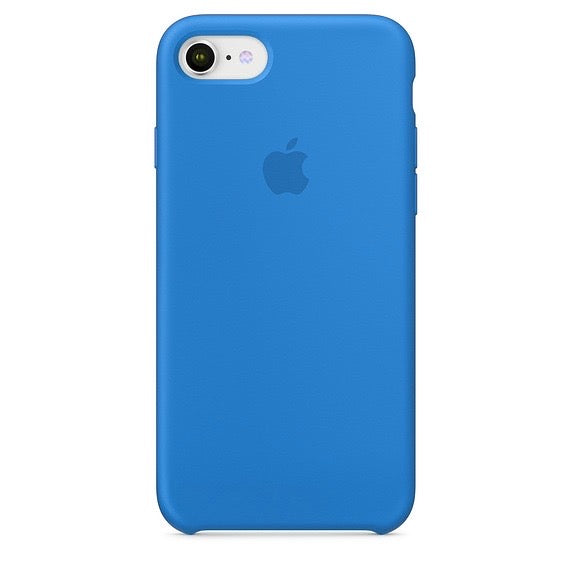 Super Luxury Soft Textured Protective Apple Silicone Case Back Cover for Apple IPhone 7 / 8