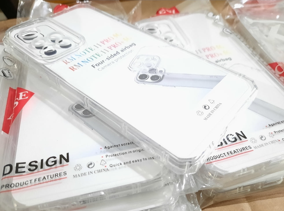 HD Clear Airbag Bumper Protective Case For Redmi Note 11 PRO PLUS 5G