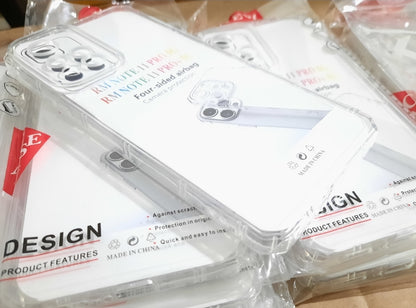HD Clear Airbag Bumper Protective Case For Redmi Note 11 PRO PLUS 5G