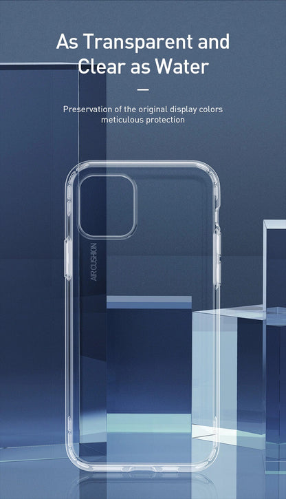 Baseus Simple Series TPU Protective Case (Transparent) For i Phone 12 Mini
