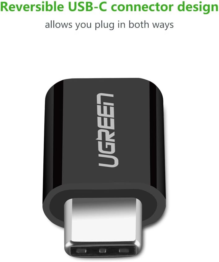 UGREEN Type-C to Micro USB OTG Adapter (Black) - 30391