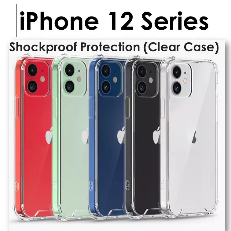 Genuine Anti-Burst Protective Case Clear IP 12 Series