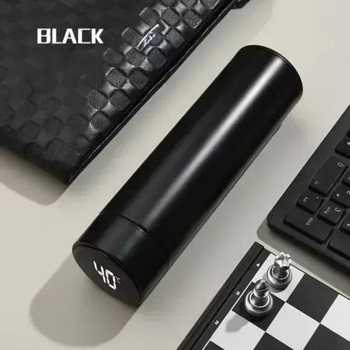 Temperaure LED Display Touch Screen Smart Happy Life Vacuum Flask 500Ml