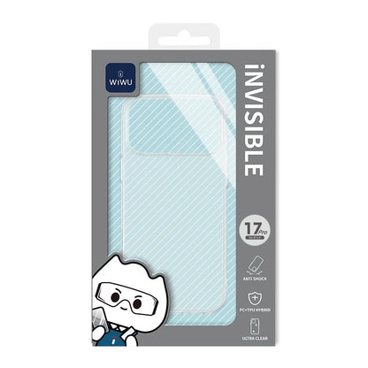 Wiwu YXK-206 Invisible Crystal Clear Hard PC Cover For iPhone 17 / 17 PRO / 17 PRO MAX