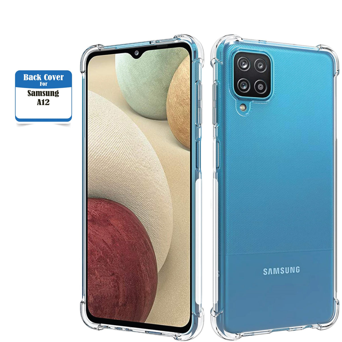 Anti-shock Airbag Phone Case For Samsung Galaxy A12 / M12
