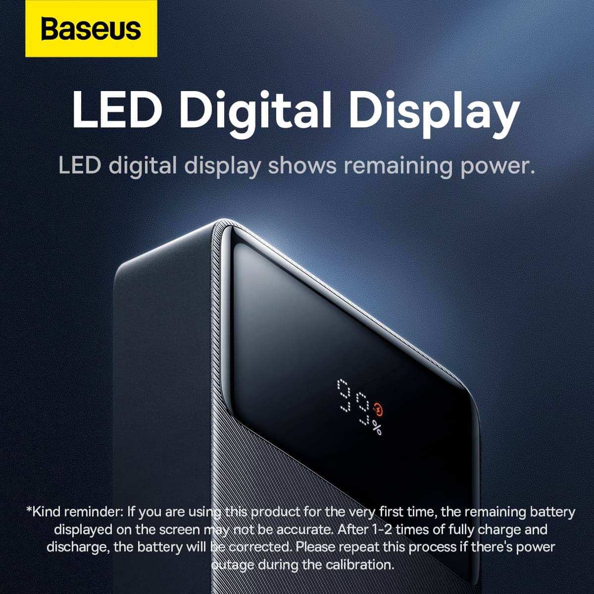 Baseus Bipow Digital Display Fast charge Power bank 20000mAh 25W