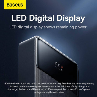 Baseus Bipow Digital Display Fast charge Power bank 20000mAh 25W
