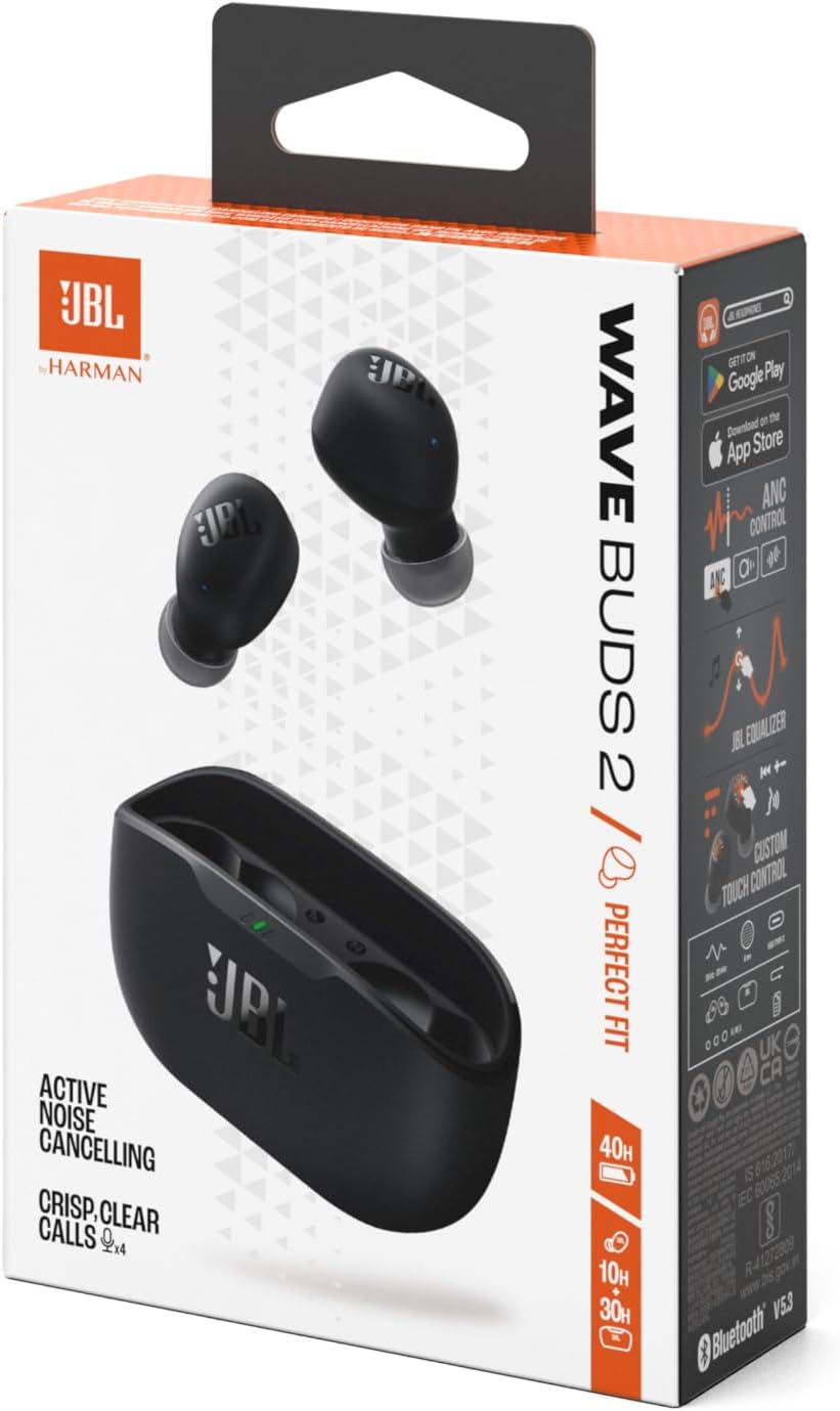 JBL Wave Buds 2 Noise Cancelling TWS In-Ear Headphone
