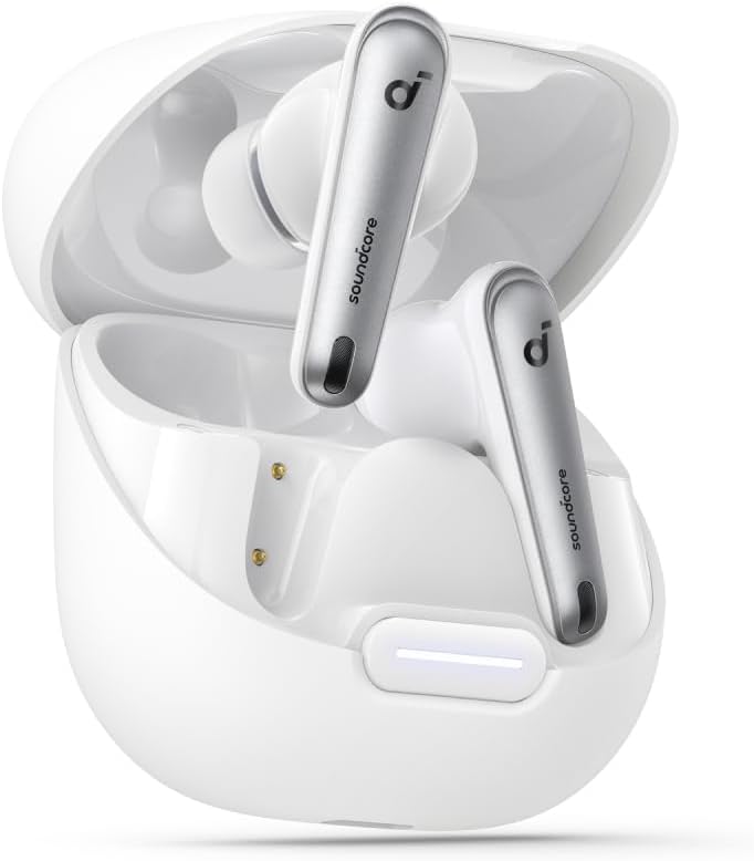 Soundcore by Anker Liberty 4 NC Wireless Earbuds, 98.5% Noise Reduction, Adaptive Noise Cancelling to Ears and Environment, H