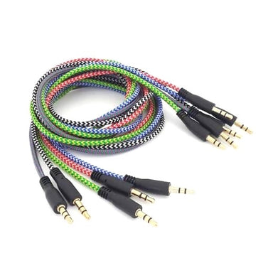 High-Quality 1M AUX Cable ,3.5Mm Audio Cable for Headphones, Home Stereo, and Car Audio Systems