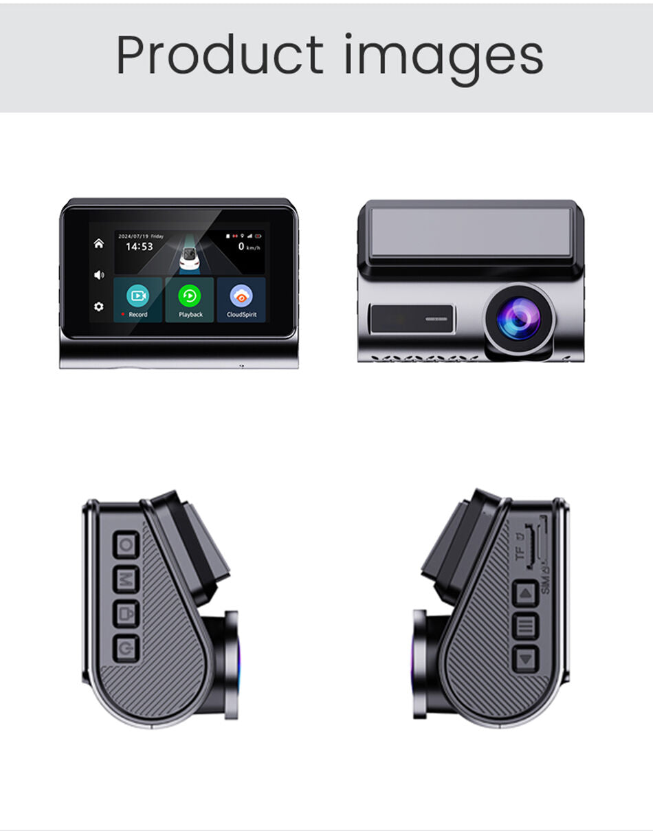 2K 4G Mini Dashcam with Wifi Gps Tracking 4g Live Streaming 4G sim Car Safety camera