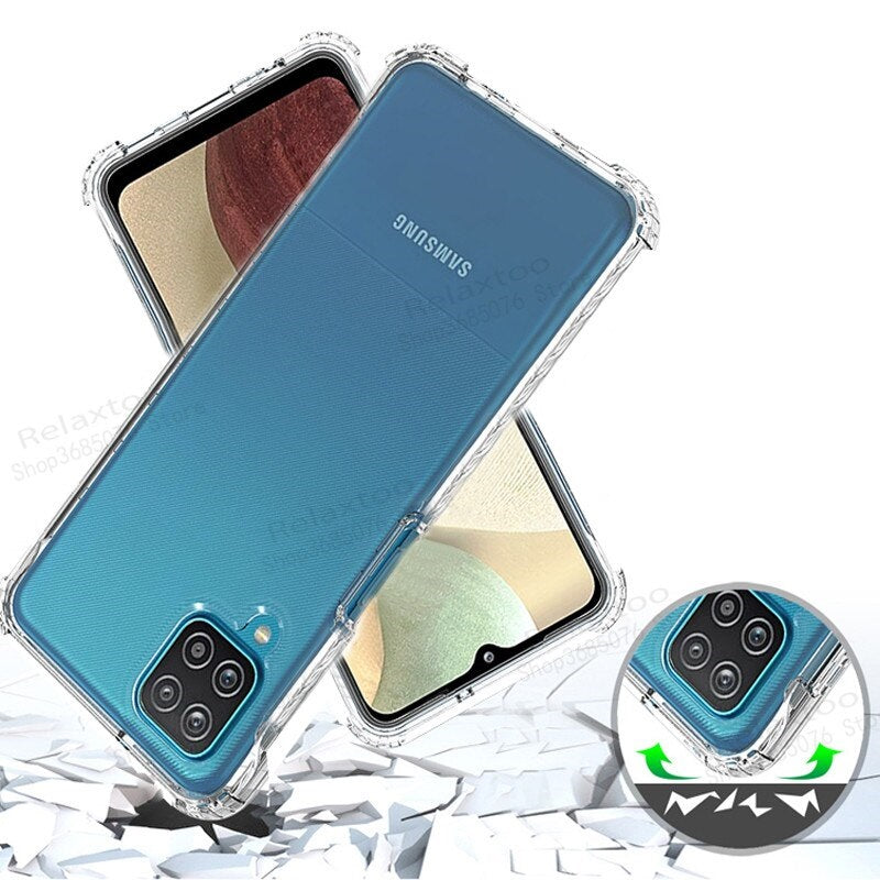 Anti-shock Airbag Phone Case For Samsung Galaxy A12 / M12