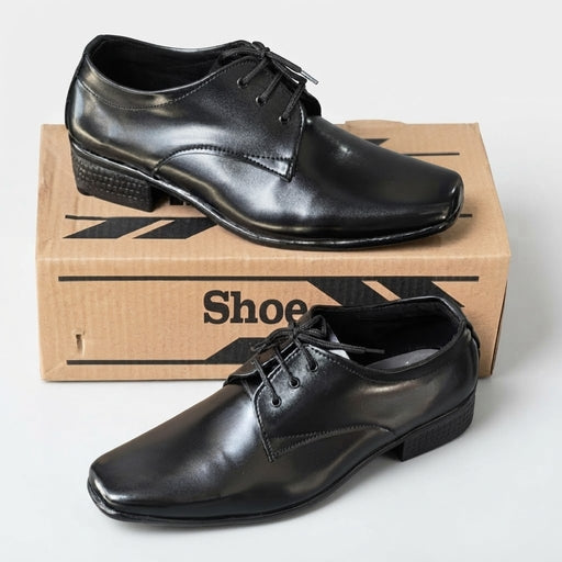 Boys Party & School Lacing Shoes