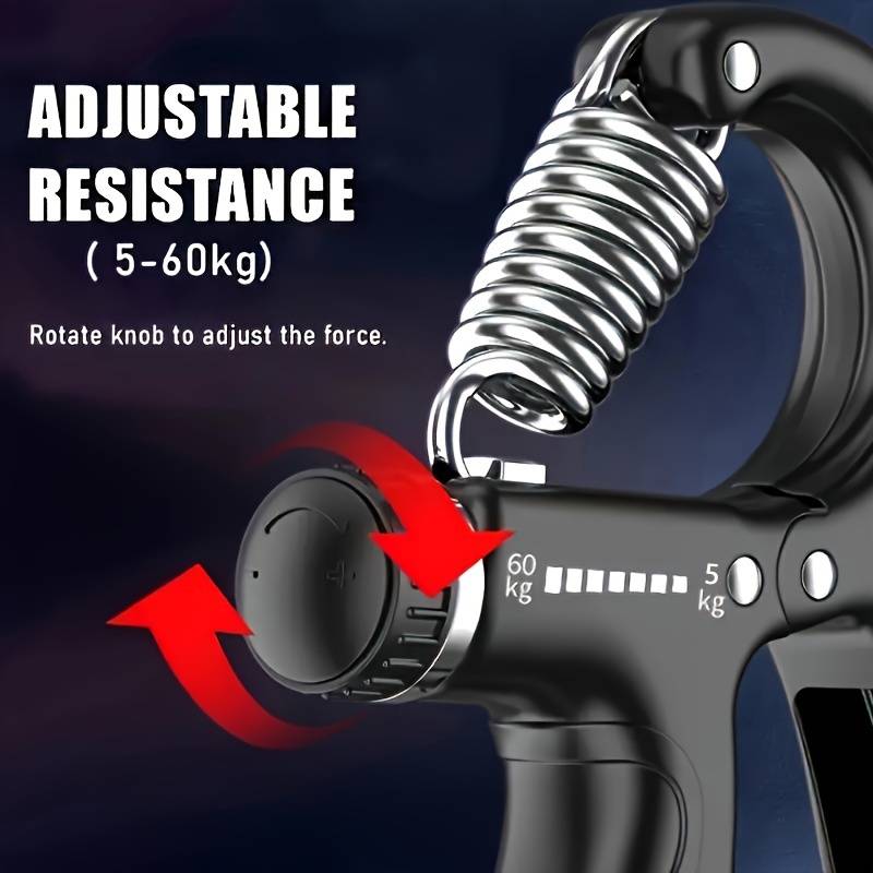 NEW 5Pcs/Set Hand Gripper Gym Fitness Hand Grip Ball Kit Power Finger Forearm Wrist Exerciser Streng