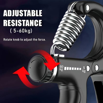 NEW 5Pcs/Set Hand Gripper Gym Fitness Hand Grip Ball Kit Power Finger Forearm Wrist Exerciser Streng
