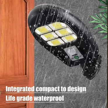 LED Solar Street Light Integrated Powerful High Lumen LED Human Body Induction Solar 48 COB CL-180
