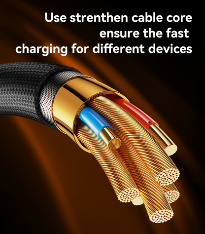 Yesido CA188 30CM Type-C To Type-C 60W Fast Charging Data Cable