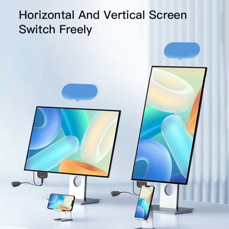 Yesido TV10 HD Wireless Screen Display Receiver, HDMI / 2.4G/5G+4K wireless connection, support screen mirroring