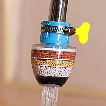 Premium Anti-Splash Kitchen Faucet Filter & Extension Tube | Multi-Layer Water Saving Device