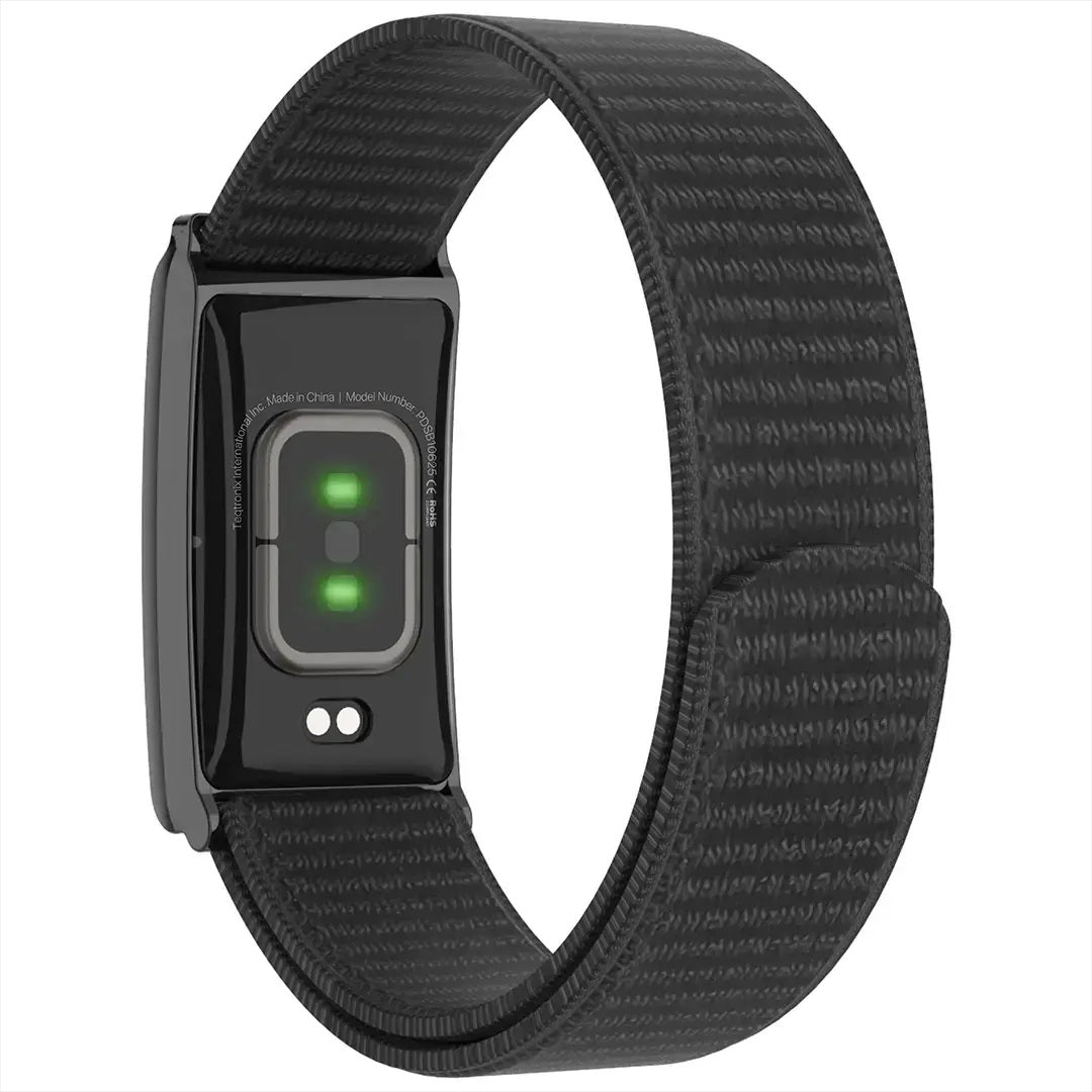 Porodo TrackFit Smart Fitness Band - Screenless Health Tracker with Nylon Strap