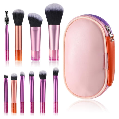 10 Pcs Makeup Brush with Pouch