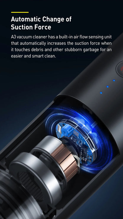Baseus A3 Car Vacuum Cleaner