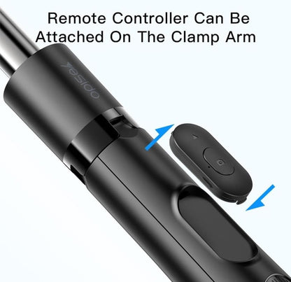 YESIDO SF13 2in1 Max 158cm Telescopic Wireless Bluetooth Selfie Stick Tripod Stand