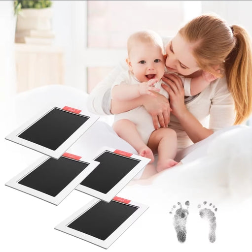 Kids Essential - Baby Footprint Set Safe Non - Toxic Handprint Paw Print Infant Souvenirs NoTouch