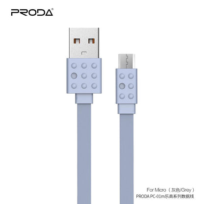 Remax Proda Micro USB Charging Data Cable TPE 1.2m 2.1A for Samsung Xiaomi Huawei