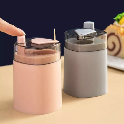 Toothpick Holder , Automatic Pop-up Toothpick Box,, DispenserToothpick Case