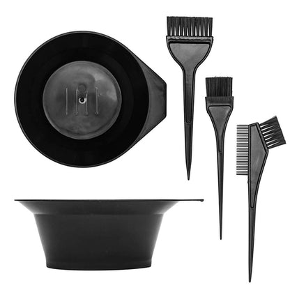 Hair Dye Colouring Brush Kit and Bowl Set/ Hair Dyeing Applicator Styling Tools