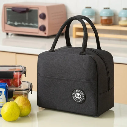 Insulated Lunch Bag Waterproof Portable Cooler Bag for Women & Kids – 23×13×21Cm