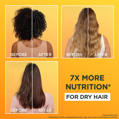 Garnier Fructis Hair Food Nourishing Banana 3-in-1 Mask Treatment for Dry Hair 390Ml