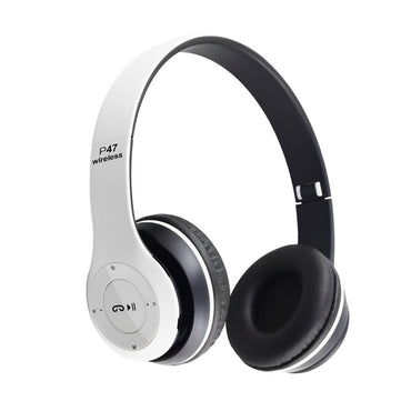 P47 Bluetooth 4.1 Headphone Wireless Headband Earphone Hands Free Music Headset with MF/TF & AUX Por