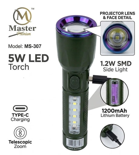 Master Ms-307 High Quality Torch