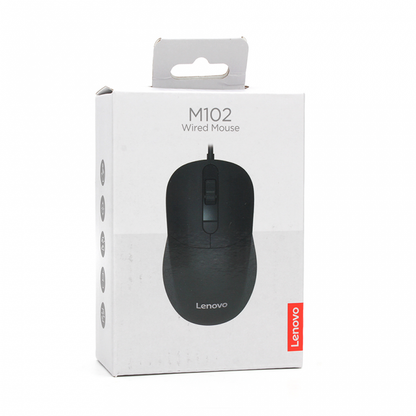 Lenovo M102 Wired 3D Optical USB Mouse