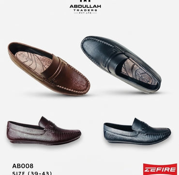 Waterproof Men’s Loafers – Black & Brown (Sizes 39–43)