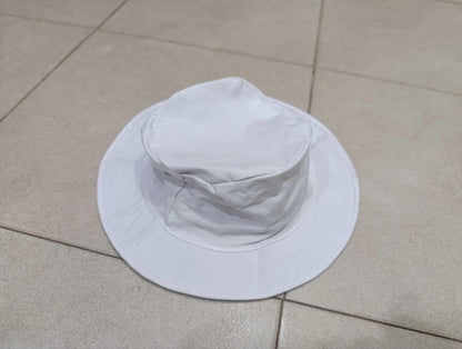White Classic Bucket Hat – Unisex