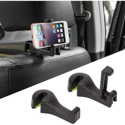 Universal Car Hook Mobile Phone Holder Bracket Vehicle Car Backseat Headrest Mount Holder Single Pcs