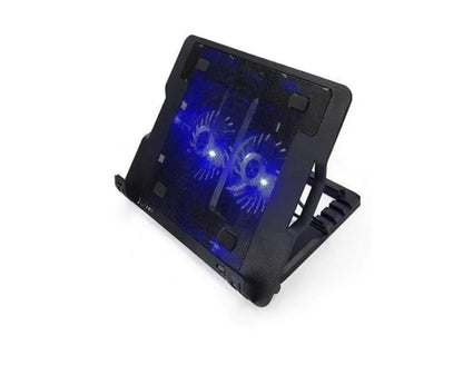 Double Blade Cooling Fan for Laptop High Efficiency Cooling System for Overheating Prevention