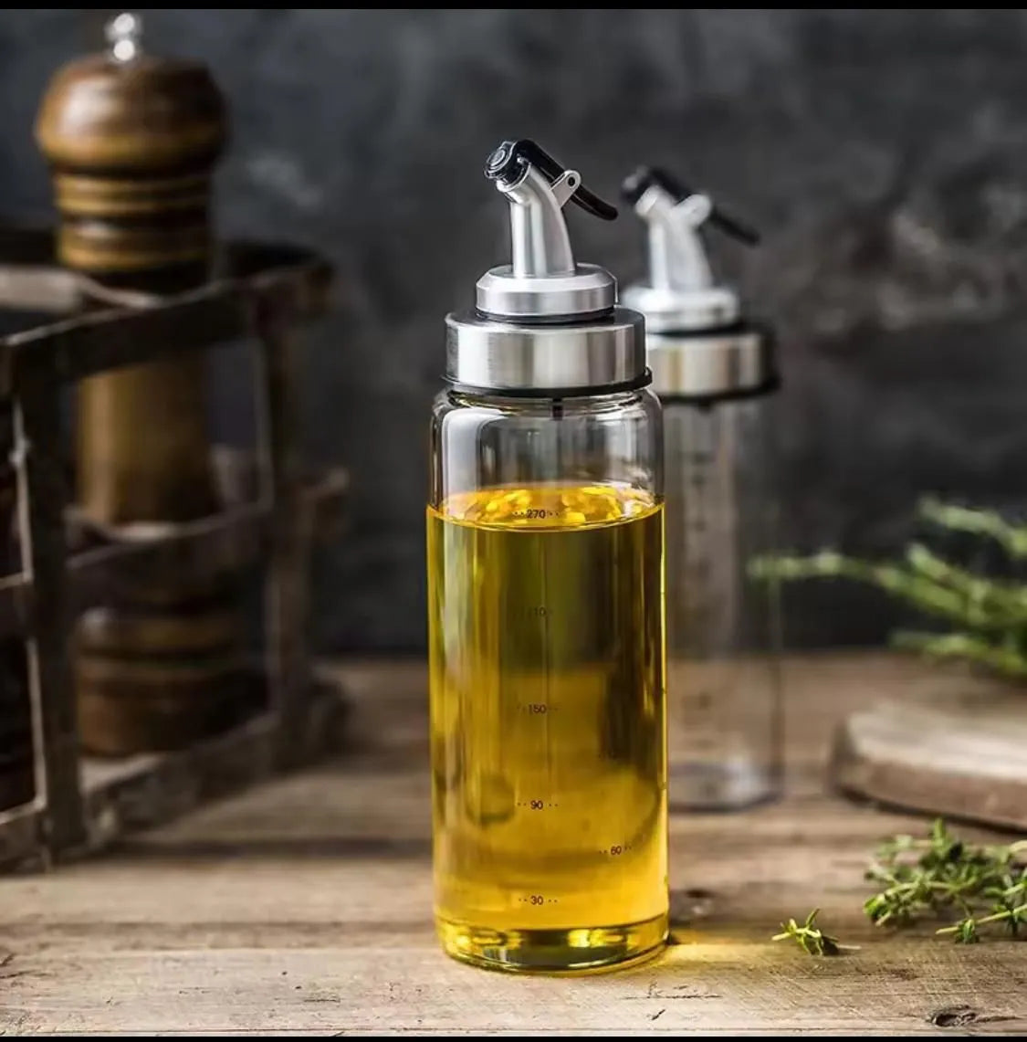 Premium Quality Clear Plastic Oil Dispenser