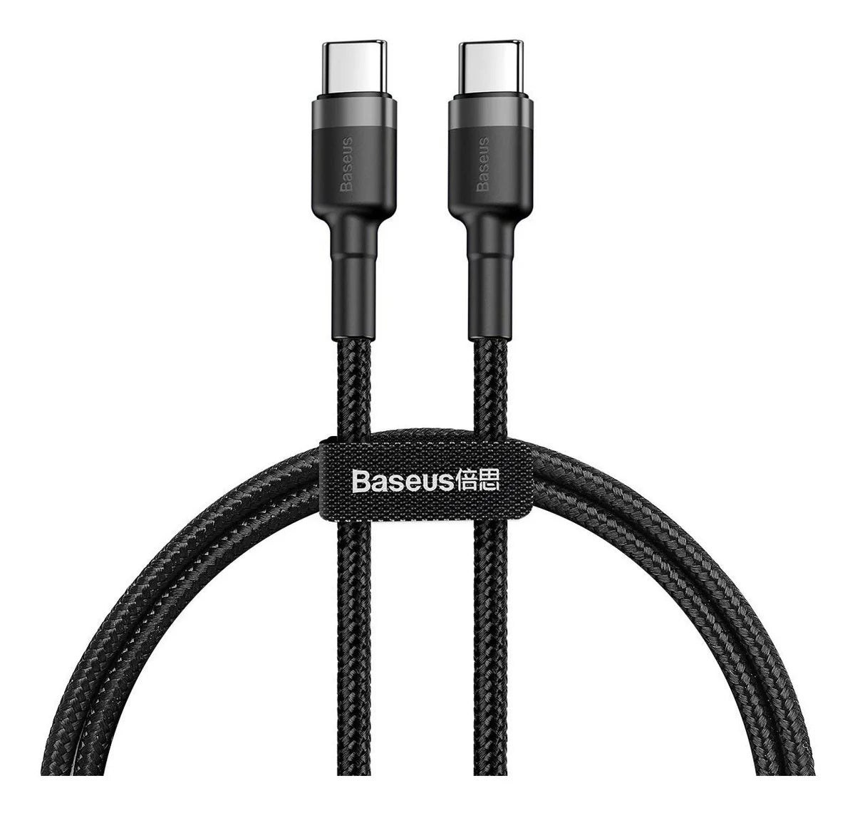 2M Baseus 3A USB Type C To Type-C Cafule Cable For iPad Pro Xiaomi Mix 3 Huawei Mate 20 Pro Oneplus 6t 6 PD Quick Charge 2M