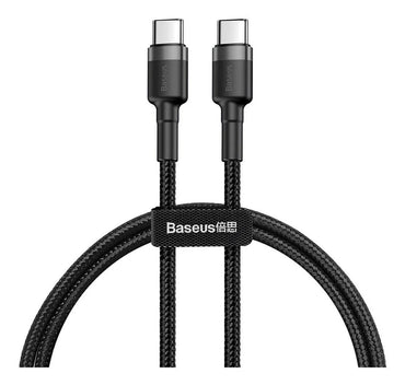 2M Baseus 3A USB Type C To Type-C Cafule Cable For iPad Pro Xiaomi Mix 3 Huawei Mate 20 Pro Oneplus 6t 6 PD Quick Charge 2M