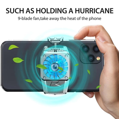 New Mini Cooling Fans for Mobile Phone Silent Cooler Cell Phone Gaming Radiator Game Cooler