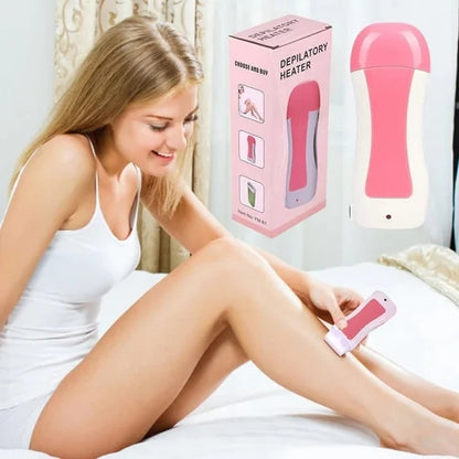 Depilation Hot Wax Roll on Wax Heater Hair Removal Wax Machine for Women