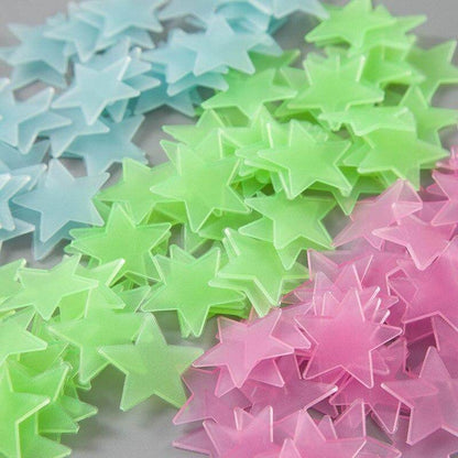 50 Pieces High Quality Radium Stars stickers Radiam star stickers