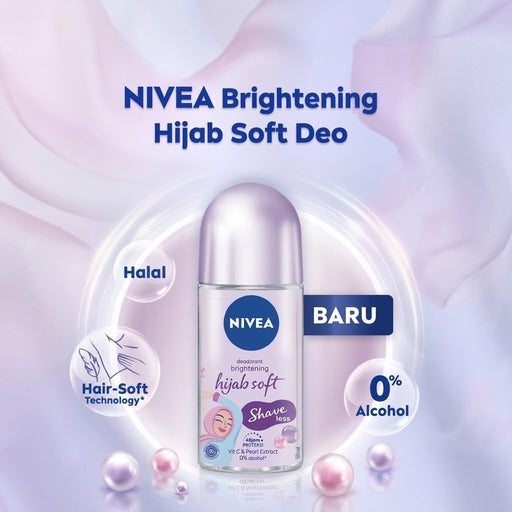NIVEA Hijab Soft Deodorant - 50Ml